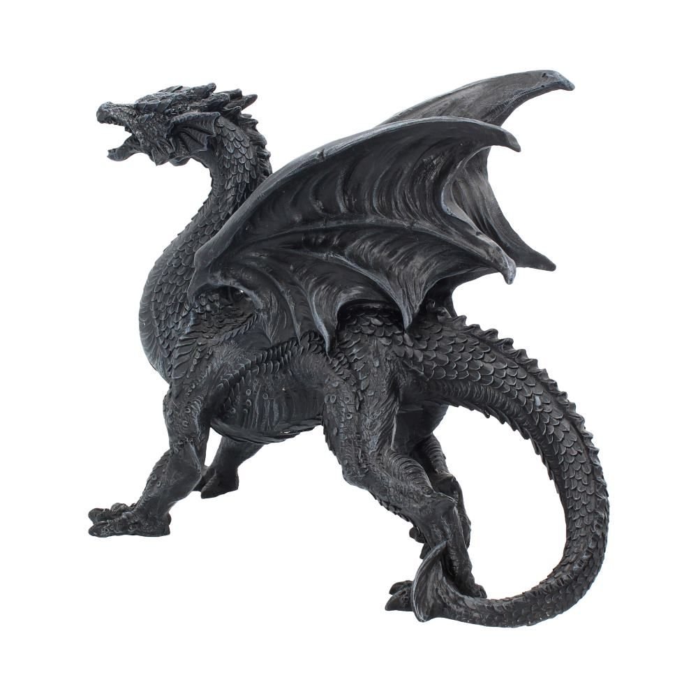 Nemesis Now - Dragon Watcher 31cm Figurine - Dragon - Noir